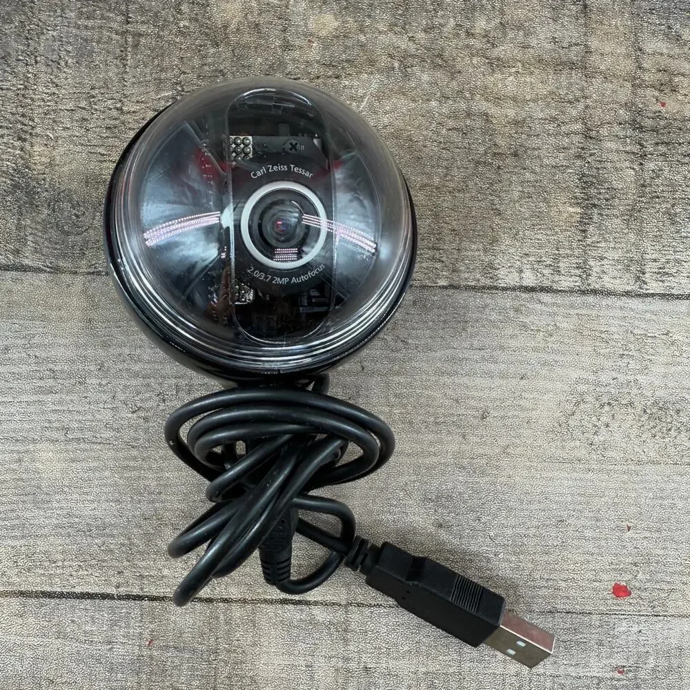Logitech Conference Cam Video Camera Carl Zeiss Tessar Works